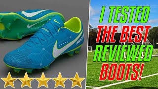 I Bought The BEST Reviewed FOOTBALL BOOTS [upl. by Notsahc51]