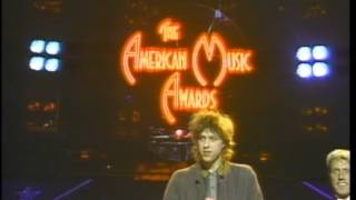 Bob Geldof wins the AMA Appreciation Award AMA 1986 [upl. by Albin]