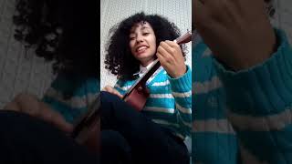 EXIST FOR LOVE  Aurora  UKULELE  Por Rafaela Lima ukulelecover aurora singing cover brasil [upl. by Nodnek]