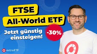 FTSE AllWorld ETF Der beliebteste WeltIndex jetzt noch günstiger  extraETF [upl. by Nylareg]