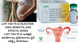 lupi fsh 75 injection uses in telugu Lupi fsh injection review Best pregnancy injection Lupi fsh [upl. by Antonina]