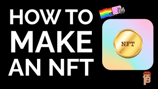 How to Make and Sell an NFT Crypto Art Tutorial [upl. by Atinej273]