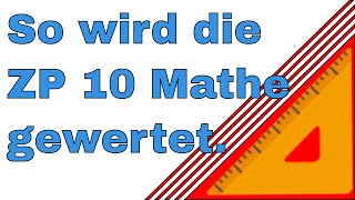 ZP 10 Mathe Beispiel Bewertung MSA 2018 NRW [upl. by Lanita727]