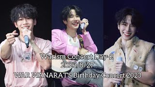 Wars BD Concert 2023 WarismConcert WarismConcertDay2 warwanarat yinwar VD credit [upl. by Sina359]