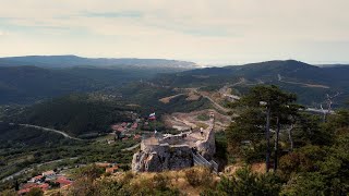 The Fortress of Črni Kal  Slovenia  DJI Mavic Mini 2 [upl. by Eelrahs]