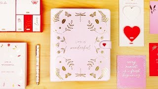 Kikki K quotLife Is Wonderfulquot A5 Planner REVEAL amp Review [upl. by Aelak]