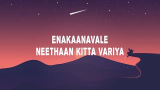 Aval Lyrics  Santhosh Narayanan  Enakaanavale neethaan kitta variya [upl. by Ashla]