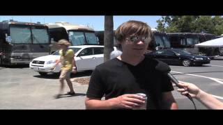 Relient K backstage at Warped Tour [upl. by Ahtnamys16]