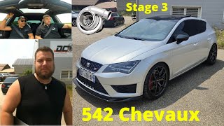 Cupra 542 Chevaux Stage 3 Bloc Stock Meilleur 4 Cylindres Du Monde [upl. by Niryt]