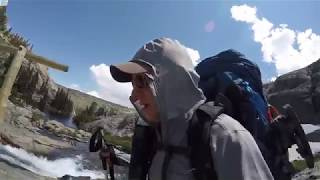 JMT Section Hike Devils Postpile to Yosemite Valley  JulyAugust 2017 [upl. by Egnalos]