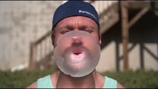 Amazing Bubble Gum Pop in Slow Motion with Furious Pete  Slow Mo Lab [upl. by Wayne]