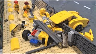 CRASH TEST 2  Lego Stop Motion [upl. by Broucek676]