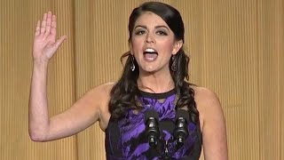 Cecily Strong at the 2015 White House Correspondents Dinner [upl. by Hultgren778]