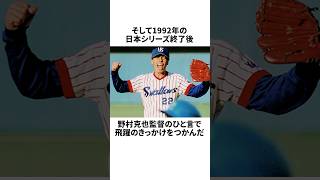 「150キロの腕の振りで100キロを投げろ」と無茶ぶりされた高津臣吾と野村克也についての雑学野球野球雑学東京ヤクルトスワローズ [upl. by Komara175]