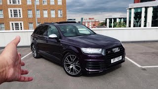 This 2017 Audi SQ7 is one of the FASTEST SUVs Ive EVER Been In [upl. by Teilo]