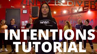 Intentions  Justin Bieber DANCE TUTORIAL  Dana Alexa Choreography [upl. by Alec400]