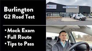 Burlington G2 Road Test  Full Route amp Tips on How to Pass Your Driving Test [upl. by Anaidni]