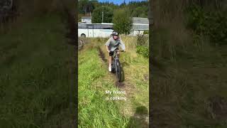 memes mtb mtbwheelie bike wheeliemtb funny wheelie mtbfreestyle mtbpictureoftheday [upl. by Notned]