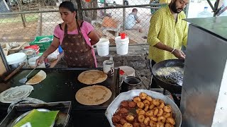 👌Best Street Food 🍲 in Nagarbhavi BDA Complex Main Road [upl. by Suirred390]