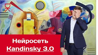 Обзор нейросети Kandinsky 30 от СБЕР [upl. by Chiquita]