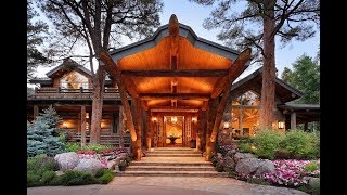 Magnificent Cabin in the Woods in Aspen Colorado  Sothebys International Realty [upl. by Epilef]