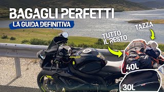 COSA PORTARE IN UN VIAGGIO AVVENTURA IN MOTO  La guida definitiva [upl. by Atnoved565]