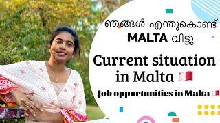 Why we leave Malta🇲🇹 Our experience Current situation in Malta  Job opportunities [upl. by Hollah261]