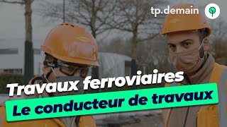 Métier  Conducteurrice de travaux ferroviaires [upl. by Brigette]