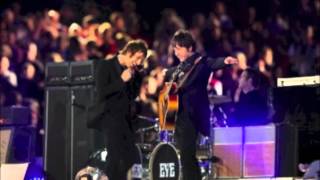 Beady Eye perform quotWonderwallquot at the Olympic Closing Ceremony HQ Audio [upl. by Eenwat]