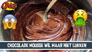 MISLUKTE CHOCOLADE MOUSE  CLAU EN LAU [upl. by Vivie]