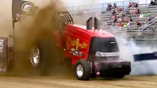 Truck Tractor Pull Fails Carnage Wild Rides of 2022 [upl. by Ennayhc]