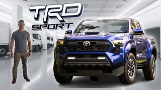 2024 Toyota Tacoma TRD Sport in Blue Crush Metallic [upl. by Mosby]