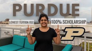 100 Scholarships for International Students at Purdue University  Road to Success Ep 03 [upl. by Wendell]