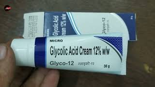 Glyco12 Cream reviewGlycolic Acid Cream UsesSkin glyco 12 glyco 12 cream  glyco 12 cream [upl. by Atelokin]