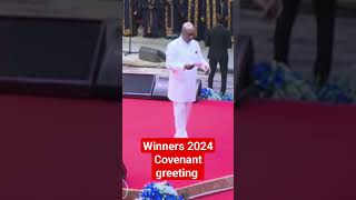 WINNERS 2024 covenant greetings shortsviral gospelshorts winnerschapel bishopdavidoyedepo [upl. by Ayela]