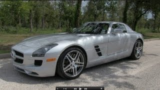 Test Drive The MercedesBenz SLS AMG w In Depth Review [upl. by Isle]