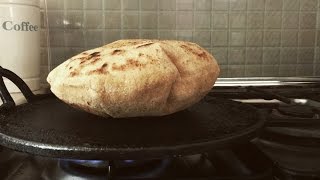 Pita bread recipe  Pain pita recette [upl. by Arrol323]