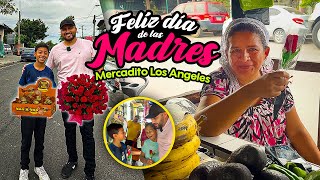 🌹🍫REGALANDO ROSAS Y CHOCOLATES A LAS MADRES  MERCADO LOS ANGELES SOYAPANGO con MateorodasES [upl. by Rotsen]