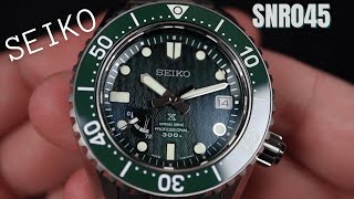 Seiko SNR045  Green Dial Spring Drive Luxe LX Prospex Master Series [upl. by Arza]