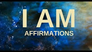 Affirmations for Health Wealth Happiness Abundance quotI AMquot 21 days to a New You [upl. by Kinch554]