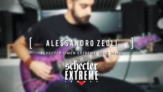 SCHECTER OMEN EXTREME DEMO by ALESSANDRO ZEOLI [upl. by Suoirtemed]