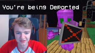 Tommy and Wilbur are DEPORTED from Dream SMP [upl. by Billi]