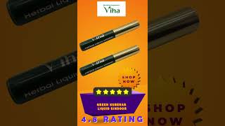 Divine and authentic Viha Green Kubera Liquid Sindoor  Viha Sindoor Collection  Anitha Kuppusamy [upl. by Pinter219]