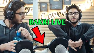 BAKRI in CarryMinati Live Stream 🤣  CarryMinati Live Funny Moments  CarryIsLive Facts  shorts [upl. by Radley]