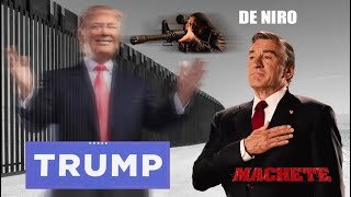 TRUMP SHOOTING Why they keep using De Niro to oppose Trump MACHETE and TAXI DRIVER [upl. by Petrie]