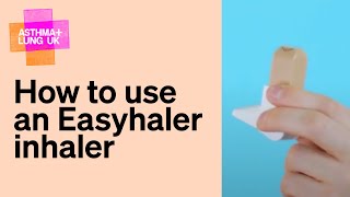 How to use an Easyhaler inhaler [upl. by Fiedling598]