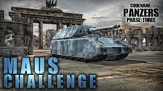 PANZERS Phase Three  MAUS Challenge Custom Map [upl. by Atinor]