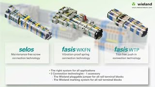 Wieland new DIN rail terminal blocks US  Wieland Electric [upl. by Assyli993]