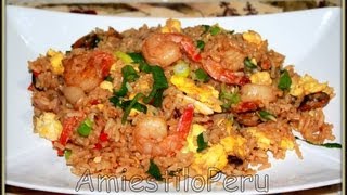 CHAUFA DE MARISCOS AmiestiloPeru [upl. by Dewitt]