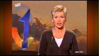 BRT TV1 Leader  Andrea Croonenberghs 1993 [upl. by Reynard312]